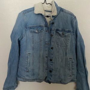 Sherpa lined Jean jacket